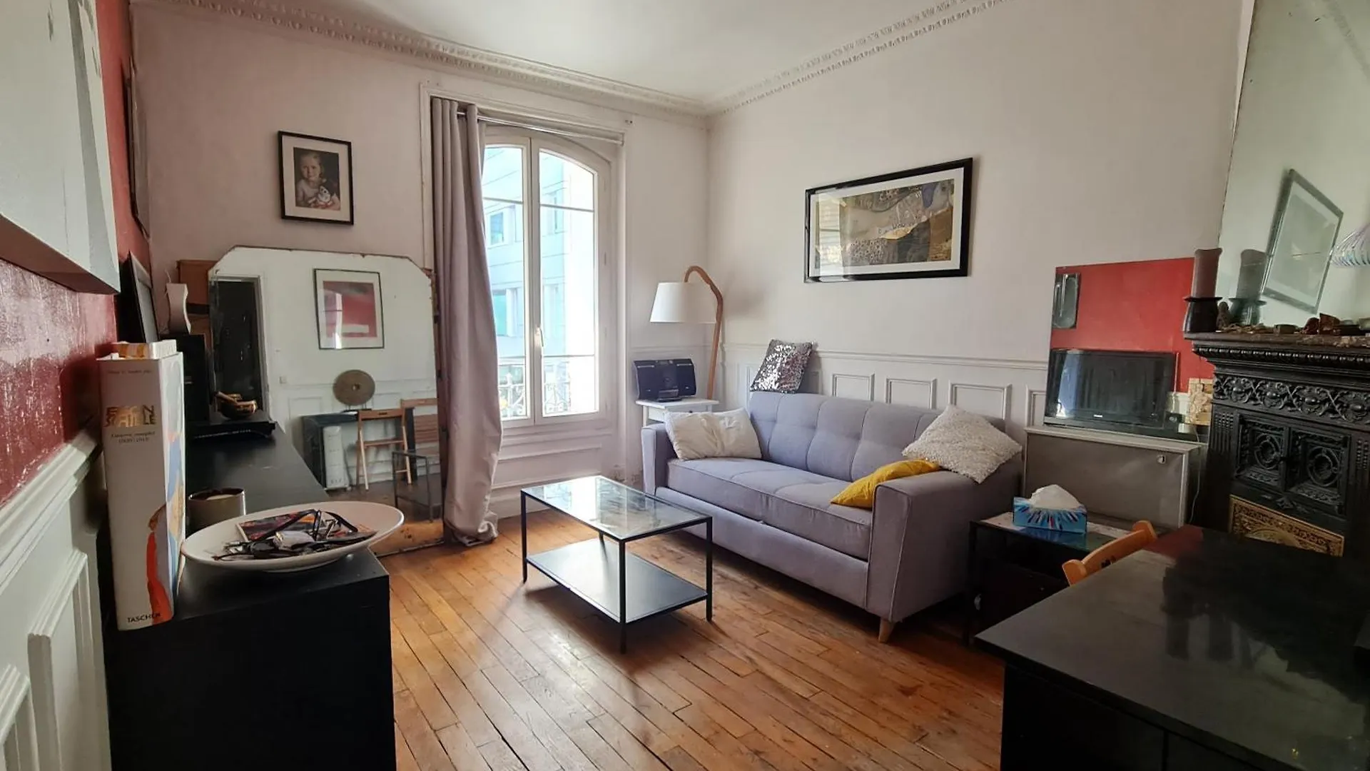 Grande Chambre Dans Appartement Cosi Παρίσι Γαλλία